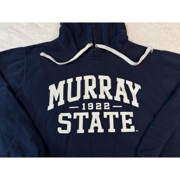 Murray State Racers Hoodie Sweatshirt Adult Medium Blue Vintage University - Picture 2 of 5